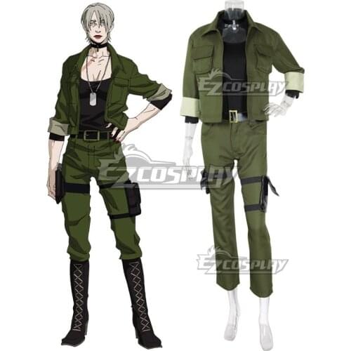 Gangsta Gyangusuta Gina Paulklee Cosplay Costume E001