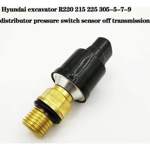 Hyundai excavator R220 215 225 305-5-7-9 distributor pressure switch sensor off transmission