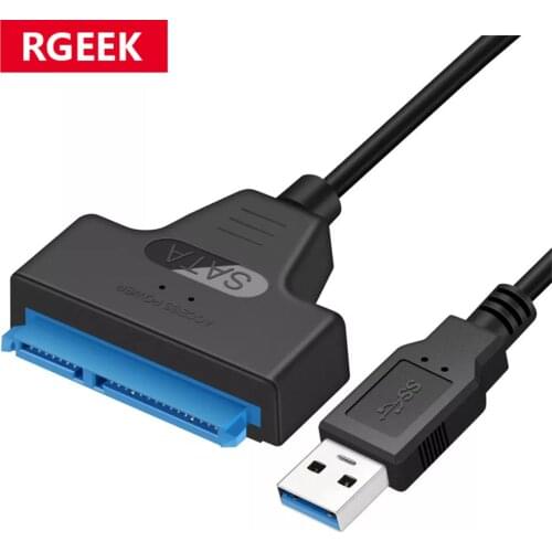 USB3.0 SATA 3 Cable Sata to USB 3 Adapter UP to 6 Gbps Converter Cable Support External SSD HDD Hard Drive 22 Pin Sata III A25