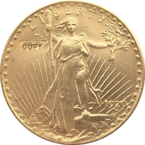 1920 $20 St. Gaudens Coin Copy Free shipping