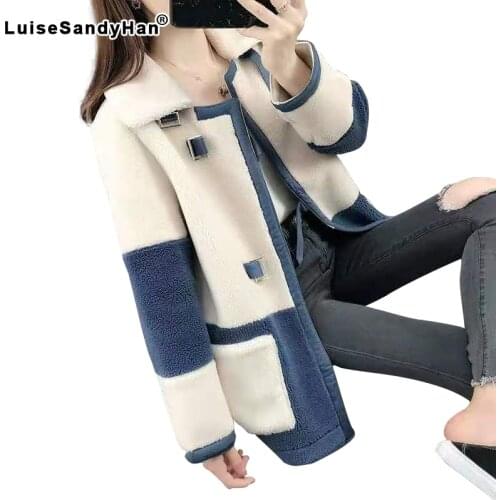 LuiseSandyHan Colored Fur Coats