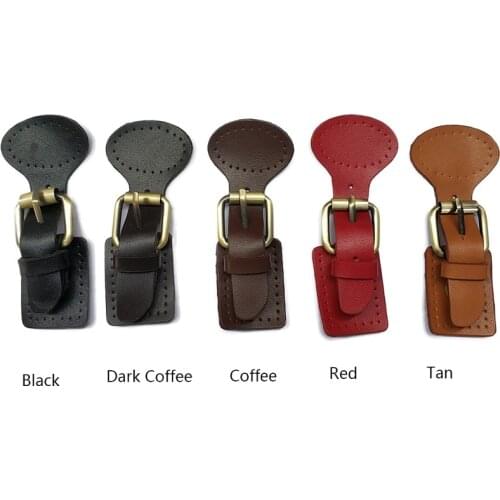Fashion KZ PU High Quality Leather Buckle Metal Buckle Connection Round And Square Suit For Female To DIY Bags KZ0226