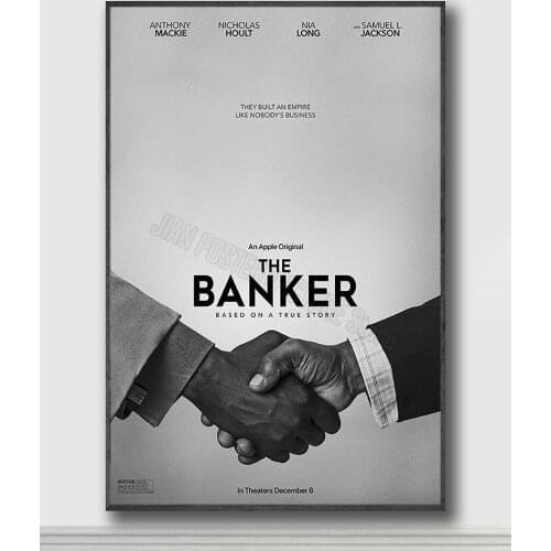 NJ260 The Banker Movie Silk Posters and Prints wall art Art Poster Home Decor