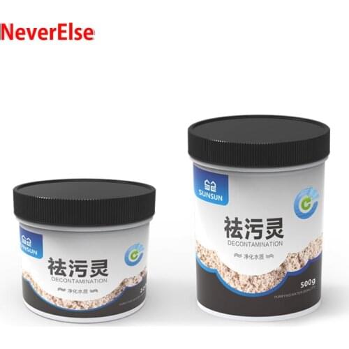 Aquarium Water Purifier Ammonia Remover to Clean Clear Fish Tank, Remove Smell Algae Yellow Water Odor Adsorb Harmful Substance