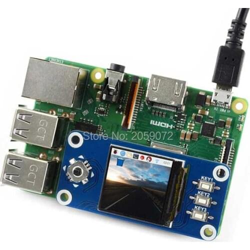 Raspberry pi zero w 1.3inch IPS LCD 240x240 display PI3B+ PI4