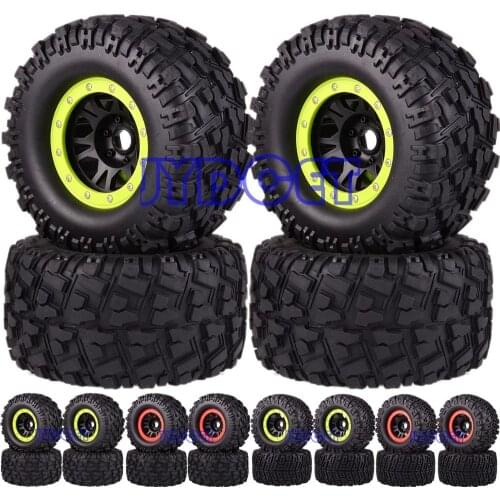 4pcs 17mm HEX WHEEL & 170mm TIRES FOR RC 1/8 Monster Truck HPI Savage FLUX HSP