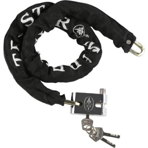 Bicycle Lock MTB Road Bike Safety Anti-theft Chain Lock Outdoor Cycling Bicycle Accessories Bike Lock With 2 Keys