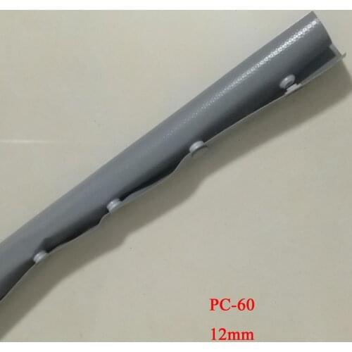 12mm Diameter Button Type VTM-0 Electric Wire Cable Protection Sleeves, length about 5 meters/lot