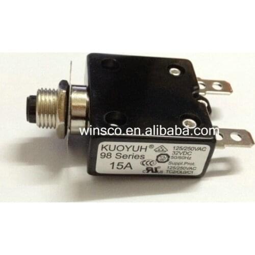 98-10A 100% KUOYUH CIRCUIT BREAKER 98 SERIES 10A 5PCS/LOT