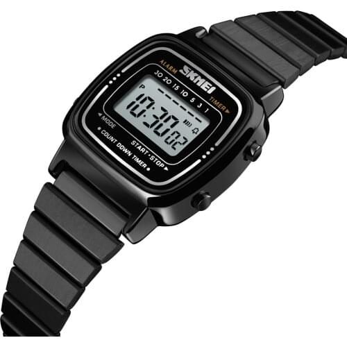 SKMEI Fashion Sport Watch Women Luxury Ladies Watches Waterproof Electronic Digital Watch Alarm Clock Relogio Feminino 1252