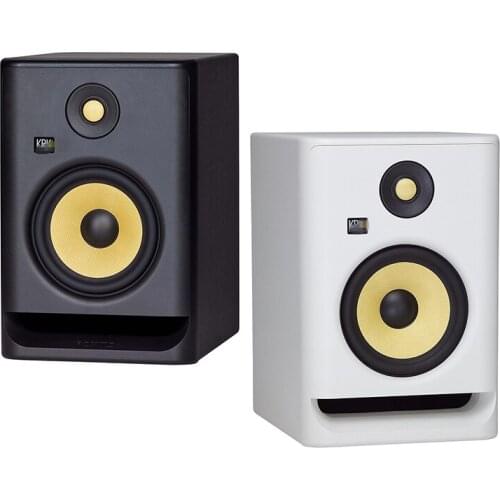 ROKIT 7 G4 7" Powered Near Field Studio Reference Monitor White Noise 4th Gen RPG4 RP7 High Quality Audio Speaker