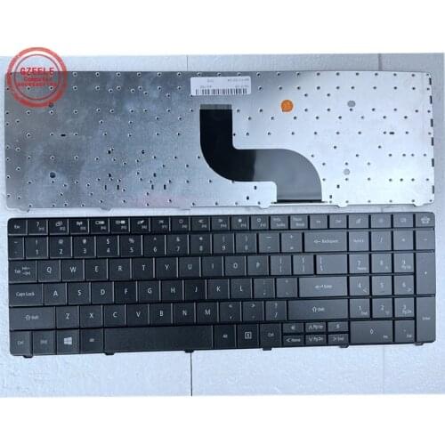 GZEELE new For Gateway PK130QG1B00 MP-09G33U4-6982W Laptop Keyboard US Black