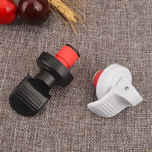Red Wine Vacuum Sealed Saver Soda Beer Wine Vacuum Retain Freshness Retain Freshness Bottle Stop Sealer Preserver Plug Tools