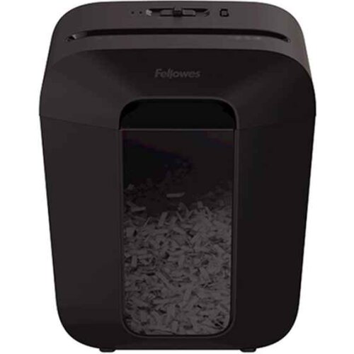 Micro-Cut Paper Shredder Fellowes LX45 17 L 4 x 37 mm 8 Sheets Black