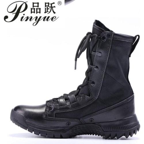 Men Military Tactical Boots Male Desert Combat Boots Ultralight Non-slip Wear Shoes Sneakers For Women Hunting Hiking Outdoor