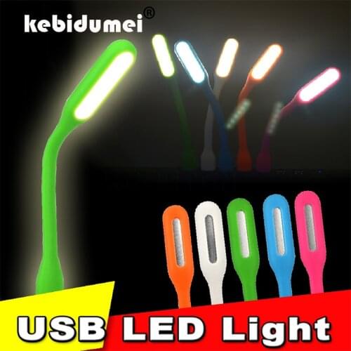 Newest USB Light Mini Flexible LED Light with USB for Power bank Laptop Shining Led Lamp Protect Eyesight High Quality Gadgets