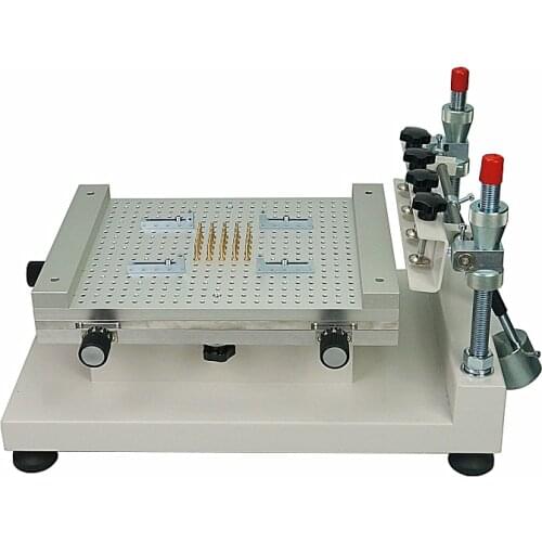 NW-4025 Solder Paste Printer Silkscreen Printing Machine Precision SMT Screen Printer Single Double-sided Circuit Board Paste