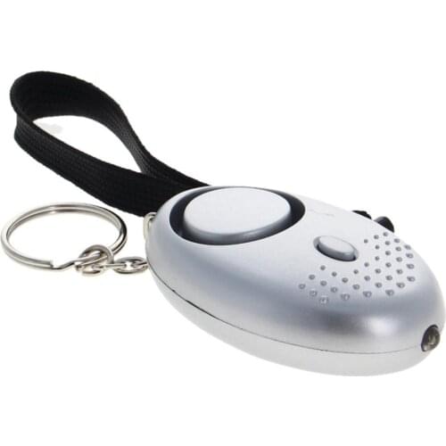 Othmro 2/3/4pcs High Quality 120 Decibel Personal Alarm ABS Silver/Gold/Pink/Purple/Blue/Black Color Fine Light Burglar Alarms