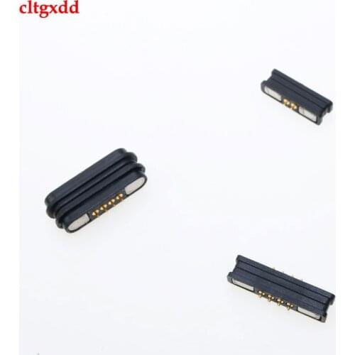 A pair of magnet spring clips waterproof 4-pin 2-pin connector plug link connector power charging port