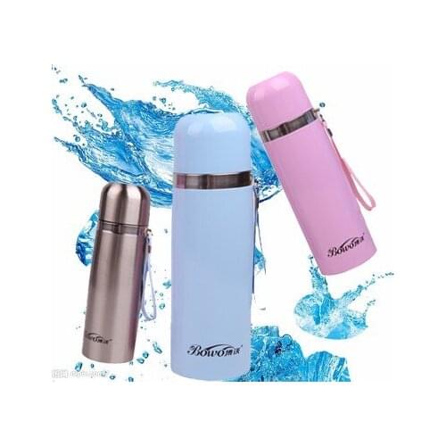 The bullet stainless steel vacuum cup Stainless steel cup 24.5*7cm Free shipping