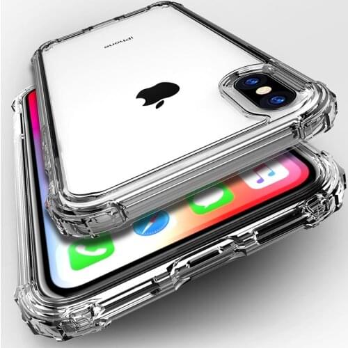 For iPhone 12 Pro MAX mini Fashion Shockproof Bumper Silicone Phone Case For iPhone 11 X XS XR XS Max 8 7 6 6S Plus Back Cover