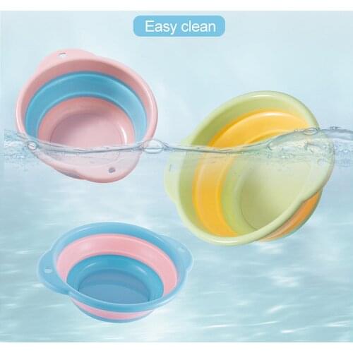 Foldable Basin Tourism Portable Folding Bucket Outdoor Folding Bucket Fishing Promotion Camping Car Wash Bucket Outdoor Camping