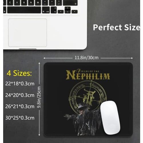 Fields Of The Nephilim Mouse Pad DIY Print Fields Of The Nephilim Fields Nephilim Goth Punk Rock Metal
