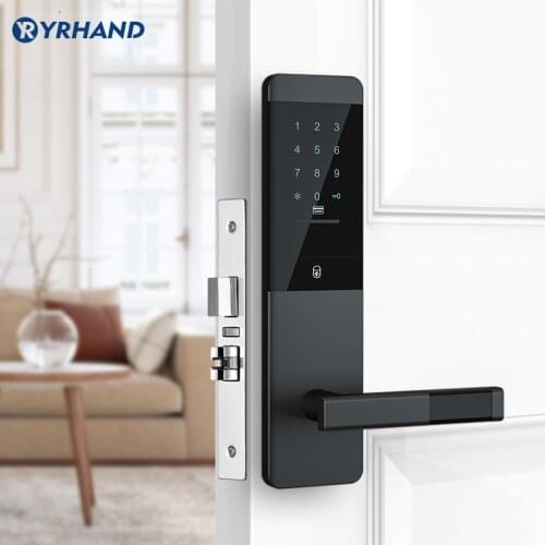 Hidden chapa electrica puerta deurslot TT hotel fechadura eletronica cerradura inteligente smart door lock