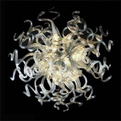 Spring Style Art Glass Chandelier Chihuly Style Hand Blown Glass Modern LED Chandeliers