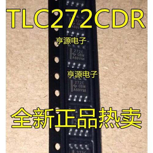 10 PCS TLC272C TLC272CDR 272 c SOP8 selling new operational amplifier with low consumption
