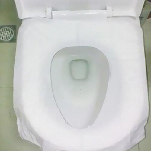 10pcs Toilet Tools Disposable Toilet Seat Cover Toilet Paper Mat For Travel Outdoors Camping Bathroom Accessories