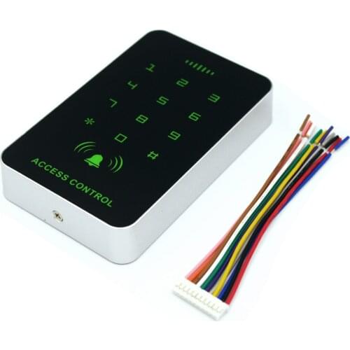 1000 users Backlight Touch Screen 125khz RFID Card Reader Keypad Access Control Reader Door Lock Opener Keyboard System