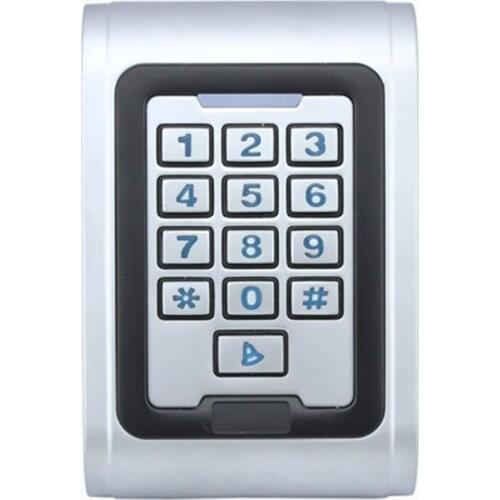 2000 User ID Card/ Password /ID Card +Password Metal Rain-proof Door Access Control
