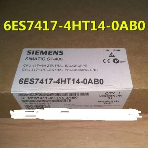 6ES7417-4HT14-0AB0 6ES7 417-4HT14-0AB0 new in box and used in good condition