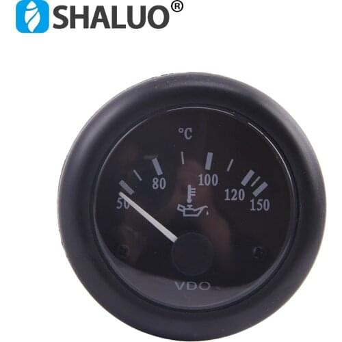 12V 24V Diesel Generator VDO Oil Temperature Gauge Water Temperature Gauge Oil Pressure GaugeEngines Genset Meter Parts