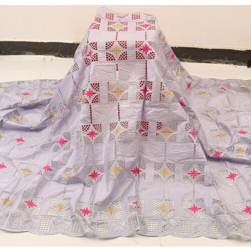 New Design Bazin brocade embroidery lace New arrival african riche fabric