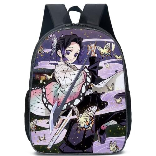 NEW Demon Slayer Tanjirou Agatsuma Zenitsu Tomioka Giyuu Kochou Shinobu Backpack schoolbag Bag Model student Gift