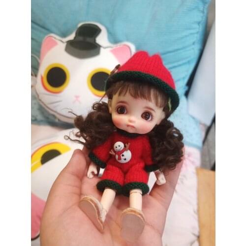 OB 11 Eggs dolls STO doll in jointed body selling with Christmas clothing and wig