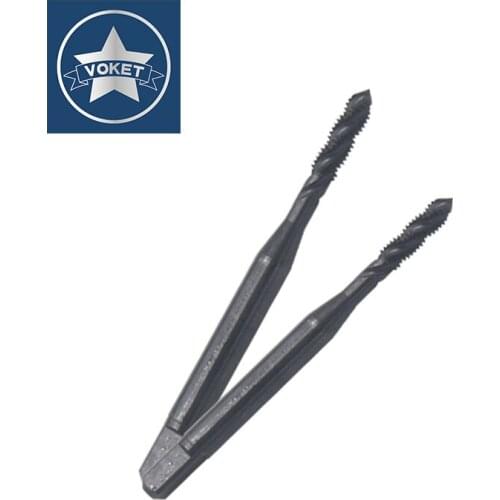 HSSE Right Hand Fine Thread OXIDATION Sprial Fluted tap M1.4 M1.6 M1.7 M1.8 M2 M2.2 M2.5 M2.6 X0.25 Metric Screw Thread taps