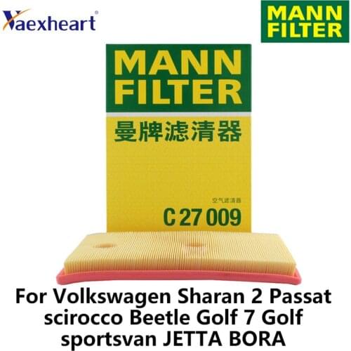 MANN Air Filters C 27 009 C27009 Fir For Audi A1 A3 Q3 Seat Skoda VW Golf Polo TOURAN
