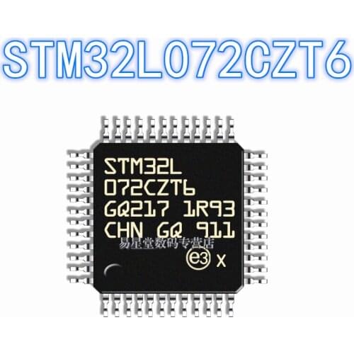 1PCS 100% new original authentic STM32L072CZT6 QFP-48 32L072CZT6 QFP48 32-bit microcontroller chip