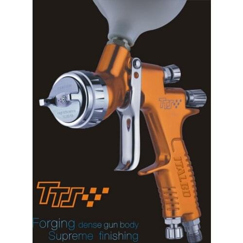 Water Based Spray Gun GTI TTS 1.3mm Air Spray Paint Gun high Efficiency Automotive Refinishing TE20 for painting cars