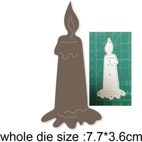 Craft dies candle metal cutting dies cut die mold decoration Scrapbooking dies knife mould blade punch stencils dies new 2021