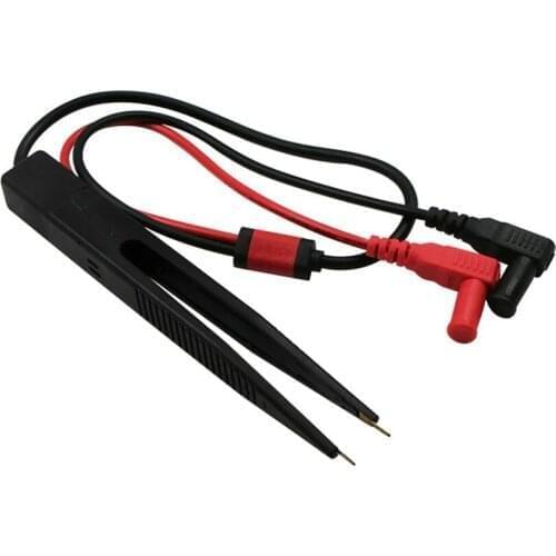SMD Inductor Test Clip Probe Tweezers for Resistor Multimeter Capacitor Meter Clip Probe For SMD Components Measure tools
