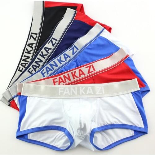 3PCS/Lots Men Boxer Shorts Fitness Sports Gym Underwear Sleep Bottoms Mini Boxers Shorts Swimwear Casual Boxershorts Panties