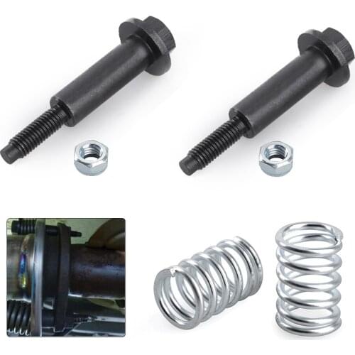 Universal Exhaust Bolt and Spring Stud Nut Kit Fix Repair Kit Subaru Exhaust Center Pipe Spring Bolt Kit