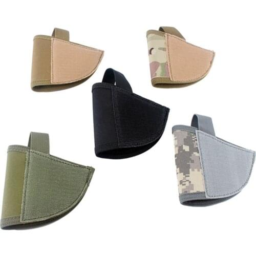 Universal Tactical Gun Holster Safe Velcro Hook Pistol Bag Right Hand Hook & Loop for Outdoor Hunting Accessories