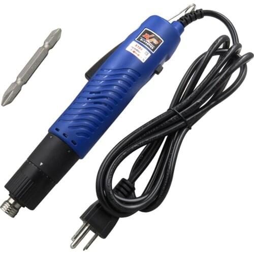 Inline Electric Screwdriver, with Screwdriver Bit Set, 6.35mm Dia., 1/4inch Hex for Home Appliance