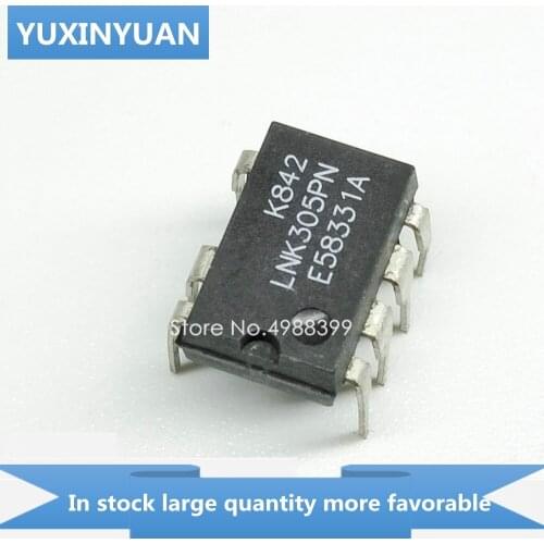 YUXINYUAN 2PCS/LOT LNK305PN LNK305P LNK305 LNK 305PN NK305PN K305PN DIP7 in stock in stock