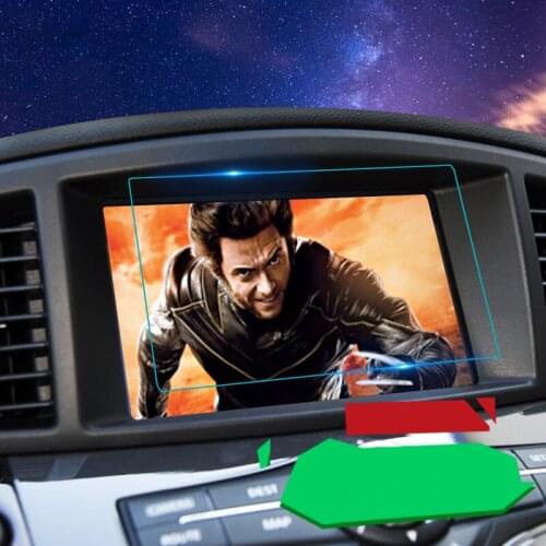 Lsrtw2017 car navigation GPS screen protective toughened film for nissan quest 2012 2013 2014 2015 2016